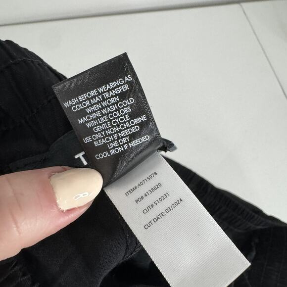 Torrid Pants Womens 4X Black Pull On Wide Leg Stretch Challis Cargo Gorpcore - Picture 11 of 11